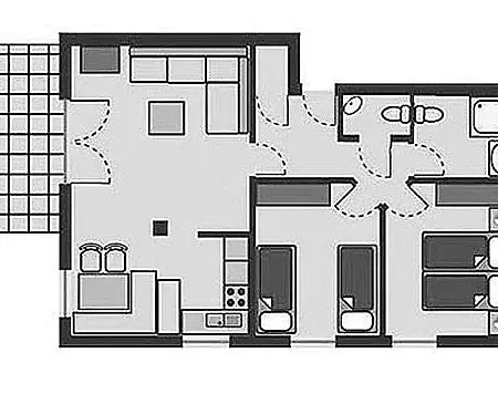 Muehlenweg, App 01 アパート ヴィーク